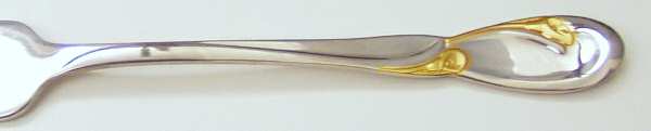 Golden Calla Lily (Stainless, Gold Accent) by Oneida Silver