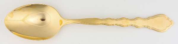 Golden Duet (Gold Electroplate) Tablespoon (Serving Spoon)