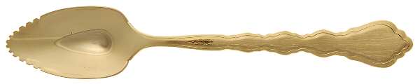 Golden Duet (Gold Electroplate) Fruit/Orange Spoon