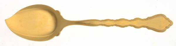 Golden Duet (Gold Electroplate) Large Solid Jelly Server