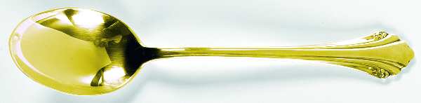 Golden Enchantment (Gold Electroplate, 1986) Place/Oval Soup Spoon