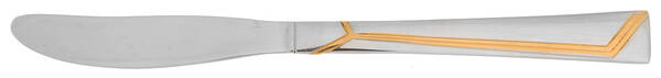 Golden Era (Stainless-Gold Accent) Flat Handle Butter Spreader
