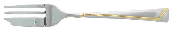 Golden Era (Stainless-Gold Accent) Pastry Fork