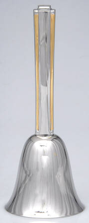 Golden Etage (Stainls, Gold Accent) Bell Large with Stainless Bowl HC
