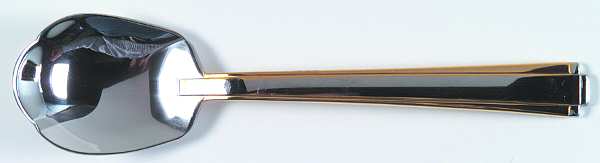 Golden Etage (Stainls, Gold Accent) Sugar Spoon