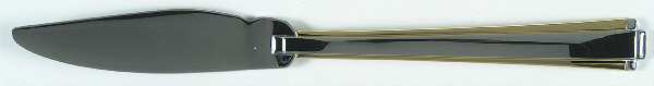 Golden Etage (Stainls, Gold Accent) Individual Solid Fish Knife