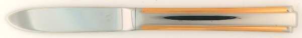 Golden Etage (Stainls, Gold Accent) Hollow Handle Master Butter Knife