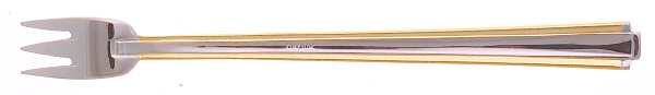 Golden Etage (Stainls, Gold Accent) Cocktail/Seafood Fork