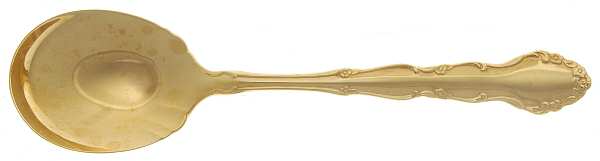 Golden Flirtation (Gold Electroplate) Sugar Spoon