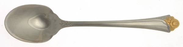Fantasy Rose (Gold Accent) Sugar Spoon