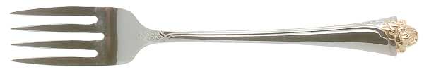 Fantasy Rose (Gold Accent) Individual Salad Fork