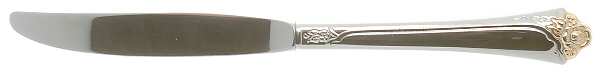 Fantasy Rose (Gold Accent) Modern Hollow Knife