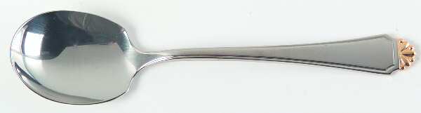Golden Henley-Group I (Stainless, Gold Accent) Sugar Spoon