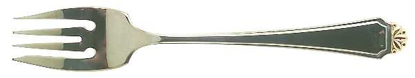 Golden Henley-Group I (Stainless, Gold Accent) Individual Salad Fork