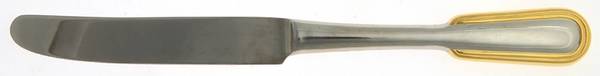 Golden Ionia (Stainless, Gold Accent) New French Hollow Knife