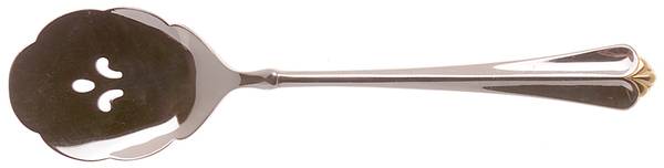 Oneida Golden Aquarius Stainless Steel Flatware - Gold Accent USA Silverware, Choose Your Piece (Fork, Knife, Spoon, Server)