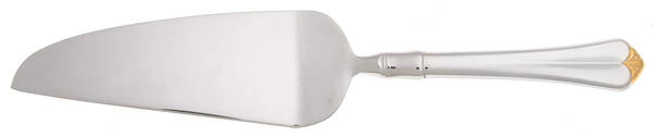 Golden Juilliard (Stainless, Gold Accent) Pie and Cake Server with Stainless Blade HC