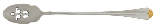 Golden Juilliard (Stainless, Gold Accent) Olive Spoon Long Handle HC