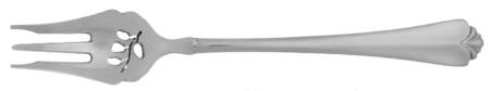 Golden Juilliard (Stainless, Gold Accent) Pickle Fork Pierced with Short Handle HC