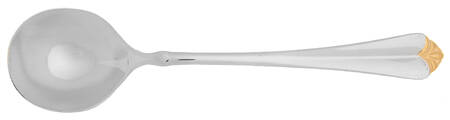 Golden Juilliard (Stainless, Gold Accent) Spoon-Soup/Round Bowl (G) HC