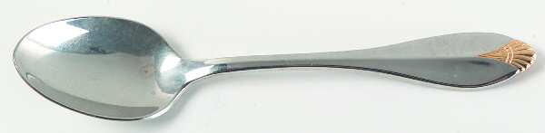 Golden Kingswood (Stainless, Gold Accent) Teaspoon