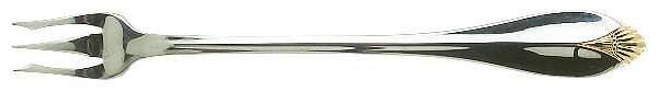 Golden Kingswood (Stainless, Gold Accent) Cocktail/Seafood Fork