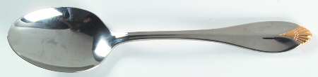 Golden Kingswood (Stainless, Gold Accent) Place/Oval Soup Spoon