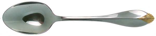 Golden Kingswood (Stainless, Gold Accent) Tablespoon (Serving Spoon)