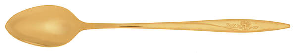 Golden Lasting Rose (Gold Electroplate) Iced Tea Spoon