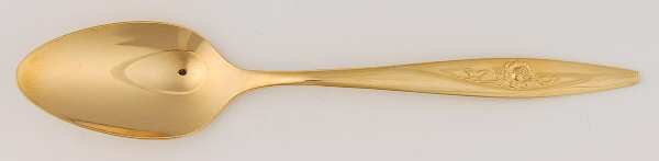 Golden Lasting Rose (Gold Electroplate) Teaspoon