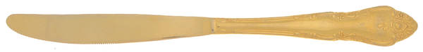 Golden Malmaison (Gold Electroplate) Modern Solid Knife