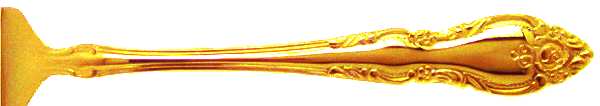 Golden Malmaison (Gold Electroplate) by Oneida Silver