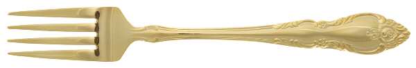 Golden Malmaison (Gold Electroplate) Individual Salad Fork