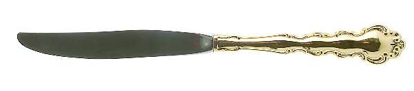 Golden Modern Baroque (Gold Electroplated) Modern Hollow Knife