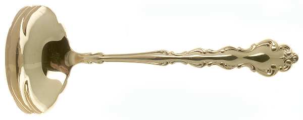 Golden Modern Baroque (Gold Electroplated) Solid Gravy Ladle