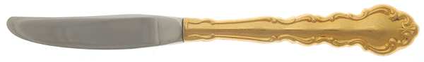 Golden Modern Baroque (Gold Electroplated) Butter Spreader