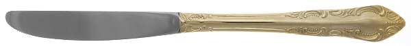 Golden Natchez (Gold Electroplate) Modern Solid Knife