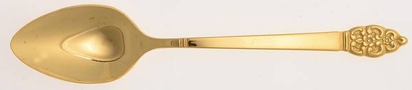 Golden Nordic Crown (Gold Electroplate) Teaspoon