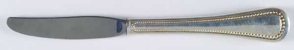 Golden Patrician (Silverplate, Gold Accent) Hollow Handle Youth Knife