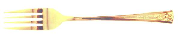 Golden Pasadena (Gold Electroplate) Fork