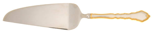 Golden Royal Chippendale (Stainless, 1987) Pie and Cake Server with Stainless Blade HC