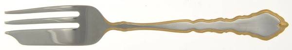 Golden Royal Chippendale (Stainless, 1987) Pastry Fork