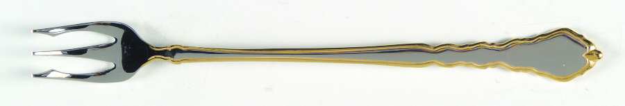 Golden Royal Chippendale (Stainless, 1987) Cocktail/Seafood Fork