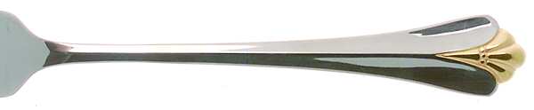 Golden Royal Flute (Stainless, Gold Accent) by Oneida Silver