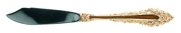 Golden Royal Grandeur (Gold Electroplate, 1975) Hollow Handle Master Butter Knife