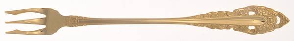 Golden Royal Grandeur (Gold Electroplate, 1975) Cocktail/Seafood Fork