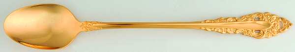 Golden Royal Grandeur (Gold Electroplate, 1975) Iced Tea Spoon