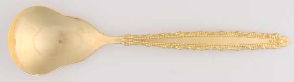 Golden Royal Lace (Gold Electroplate) Sugar Spoon