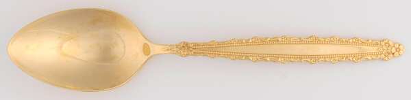 Golden Royal Lace (Gold Electroplate) Tablespoon (Serving Spoon)