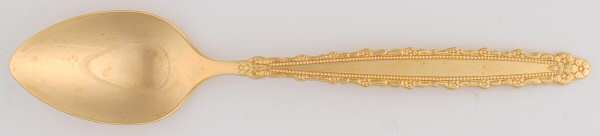 Golden Royal Lace (Gold Electroplate) Teaspoon
